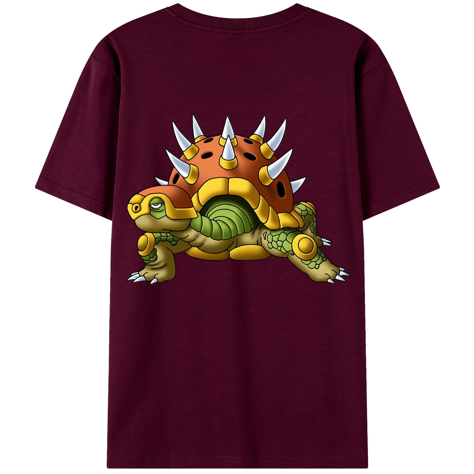 （画像用） ドラゴンクエスト Doragon Kuesuto Dragon Quest レディース半袖Tシャツ(バックプリント)